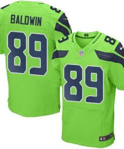 Nike Seattle Seahawks #89 Doug Baldwin Green Men's Stitched NFL Elite Rush Jersey Men's