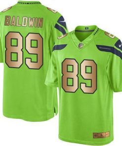 Nike Seattle Seahawks #89 Doug Baldwin Green Men's Stitched NFL Limited Gold Rush Jersey Men's