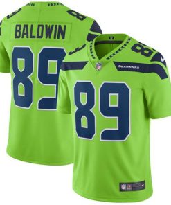 Nike Seattle Seahawks #89 Doug Baldwin Green Men's Stitched NFL Limited Rush Jersey Men's