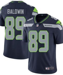 Nike Seattle Seahawks #89 Doug Baldwin Steel Blue Team Color Men's Stitched NFL Vapor Untouchable Limited Jersey Men's