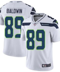 Nike Seattle Seahawks #89 Doug Baldwin White Men's Stitched NFL Vapor Untouchable Limited Jersey Men's