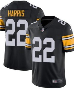 Nike Steelers #22 Najee Harris Black Alternate Men's Stitched NFL Vapor Untouchable Limited Jersey
