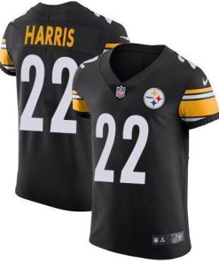 Nike Steelers #22 Najee Harris Black Team Color Men's Stitched NFL Vapor Untouchable Elite Jersey
