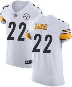 Nike Steelers #22 Najee Harris White Men's Stitched NFL New Elite Jersey