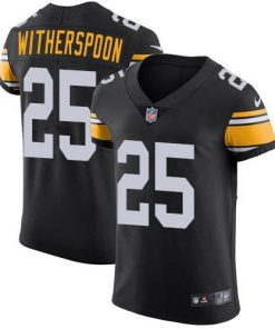 Nike Steelers #25 Ahkello Witherspoon Black Alternate Men's Stitched NFL New Elite Jersey