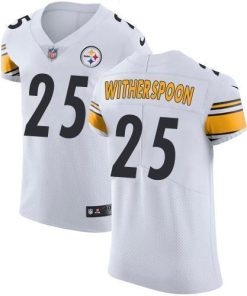 Nike Steelers #25 Ahkello Witherspoon White Men's Stitched NFL Vapor Untouchable Elite Jersey