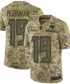 Nike Tampa Bay Buccaneers #19 Breshad Perriman Camo Men's Stitched NFL Limited 2018 Salute To Service Jersey Men's