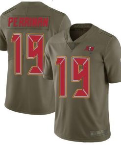 Nike Tampa Bay Buccaneers #19 Breshad Perriman Olive Men's Stitched NFL Limited 2017 Salute to Service Jersey Men's