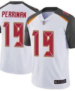 Nike Tampa Bay Buccaneers #19 Breshad Perriman White Men's Stitched NFL Vapor Limited Jersey Men's