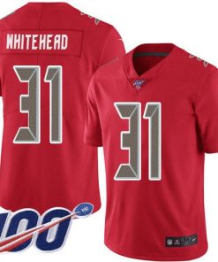 Nike Tampa Bay Buccaneers #31 Jordan Whitehead Red Men's Stitched NFL Limited Rush 100th Season Jersey Men's