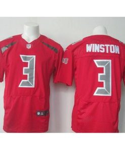 Nike Tampa Bay Buccaneers #3 Jameis Winston Red Men's Stitched NFL Elite Rush Jersey Men's
