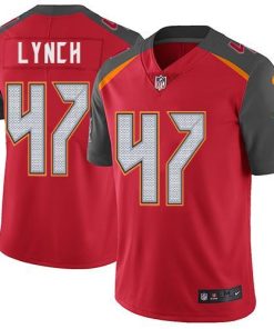 Nike Tampa Bay Buccaneers #47 John Lynch Red Team Color Men's Stitched NFL Vapor Untouchable Limited Jersey Men's