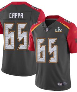 Nike Tampa Bay Buccaneers #65 Alex Cappa Gray Men's Super Bowl LV Bound Stitched NFL Limited Inverted Legend Jersey Men's