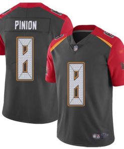 Nike Tampa Bay Buccaneers #8 Bradley Pinion Gray Men's Stitched NFL Limited Inverted Legend Jersey Men's