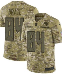 Nike Tampa Bay Buccaneers #84 Cameron Brate Camo Men's Stitched NFL Limited 2018 Salute To Service Jersey Men's