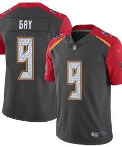 Nike Tampa Bay Buccaneers #9 Matt Gay Gray Men's Stitched NFL Limited Inverted Legend Jersey Men's
