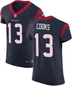 Nike Texans #13 Brandin Cooks Navy Blue Team Color Men's Stitched NFL Vapor Untouchable Elite Jersey