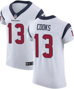 Nike Texans #13 Brandin Cooks White Men's Stitched NFL New Elite Jersey