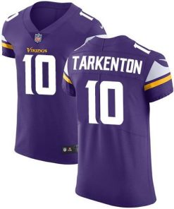 Nike Vikings #10 Fran Tarkenton Purple Team Color Men's Stitched NFL Vapor Untouchable Elite Jersey