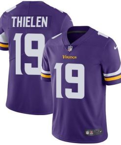 Nike Vikings #19 Adam Thielen Purple Team Color Men's Stitched NFL Vapor Untouchable Limited Jersey