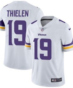 Nike Vikings #19 Adam Thielen White Men's Stitched NFL Vapor Untouchable Limited Jersey
