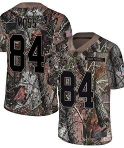 Nike Vikings #84 Randy Moss Camo Men's Stitched NFL Limited Rush Realtree Jersey