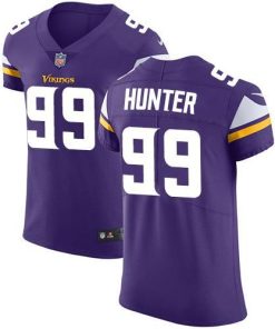Nike Vikings #99 Danielle Hunter Purple Team Color Men's Stitched NFL Vapor Untouchable Elite Jersey