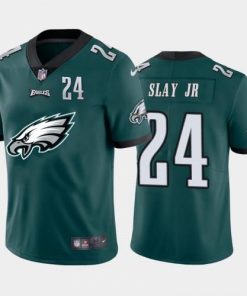Philadelphia Philadelphia Eagles #24 Jordan Howard Green Men's Nike Big Team Logo Player Vapor Limited NFL Jersey Men's
