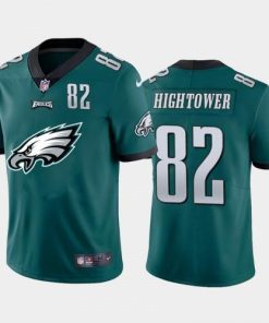 Philadelphia Philadelphia Eagles #82 John Hightower Green Men's Nike Big Team Logo Player Vapor Limited NFL Jersey Men's
