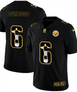 Pittsburgh Pittsburgh Steelers #6 Devlin Hodges Men's Nike Carbon Black Vapor Cristo Redentor Limited NFL Jersey Men's