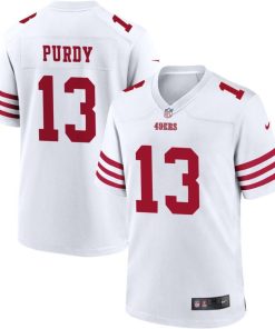San Francisco 49ers #13 Brock Purdy Nike Men's 2022 Player Game Jersey - White