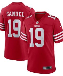 San Francisco 49ers #19 Deebo Samuel Nike Men's 2022 Player Game Jersey - Scarlet
