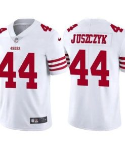 San Francisco 49ers #44 Kyle Juszczyk Whiite Nike Men's 2022-26 Limited Stitched NFL Vapor Untouchable Jersey