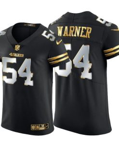 San Francisco 49ers #54 Fred Warner Men's Nike Black Edition Vapor Untouchable Elite NFL Jersey