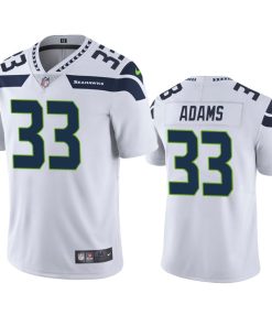 Seattle Seahawks #33 Jamal Adams Men's Nike White Vapor Untouchable Limited Stitched NFL Jersey
