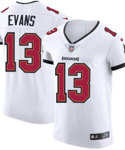 Tampa Bay Buccaneers #13 Mike Evans Men's Nike White Vapor Elite Jersey