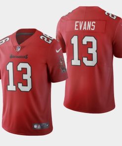 Tampa Bay Buccaneers #13 Mike Evans Red Men's Nike 2020 Vapor Limited NFL Jersey