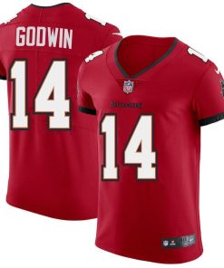 Tampa Bay Buccaneers #14 Chris Godwin Men's Nike Red Vapor Elite Jersey