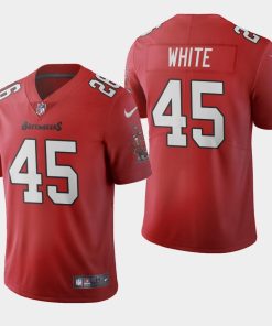 Tampa Bay Buccaneers #45 Devin White Red Men's Nike 2020 Vapor Limited NFL Jersey