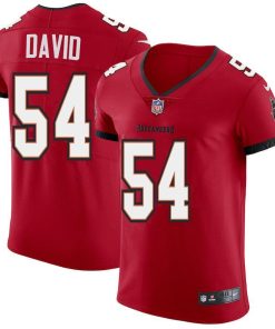 Tampa Bay Buccaneers #54 Lavonte David Men's Nike Red Vapor Elite Jersey