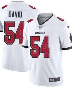 Tampa Bay Buccaneers #54 Lavonte David Men's Nike White Vapor Limited Jersey