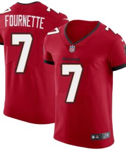 Tampa Bay Buccaneers #7 Leonard Fournette Men's Nike Red Vapor Elite Jersey