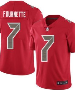 Tampa Bay Buccaneers #7 Leonard Fournette Red Men's Stitched NFL Limited Rush Jersey