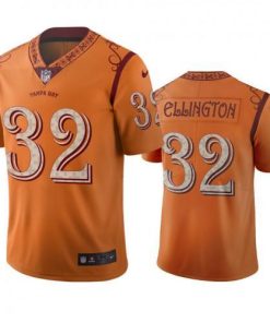 Tampa Bay Tampa Bay Buccaneers #32 Andre Ellington Orange Vapor Limited City Edition Jersey Men's