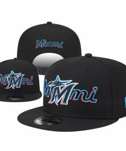 Miami Marlins Adjustable Hat