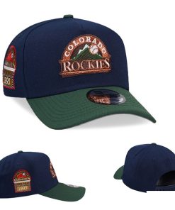 Colorado Rockies Adjustable Hat